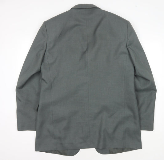 Marks and Spencer Men’s Teal Blazer, 42 Long, Business Jacket