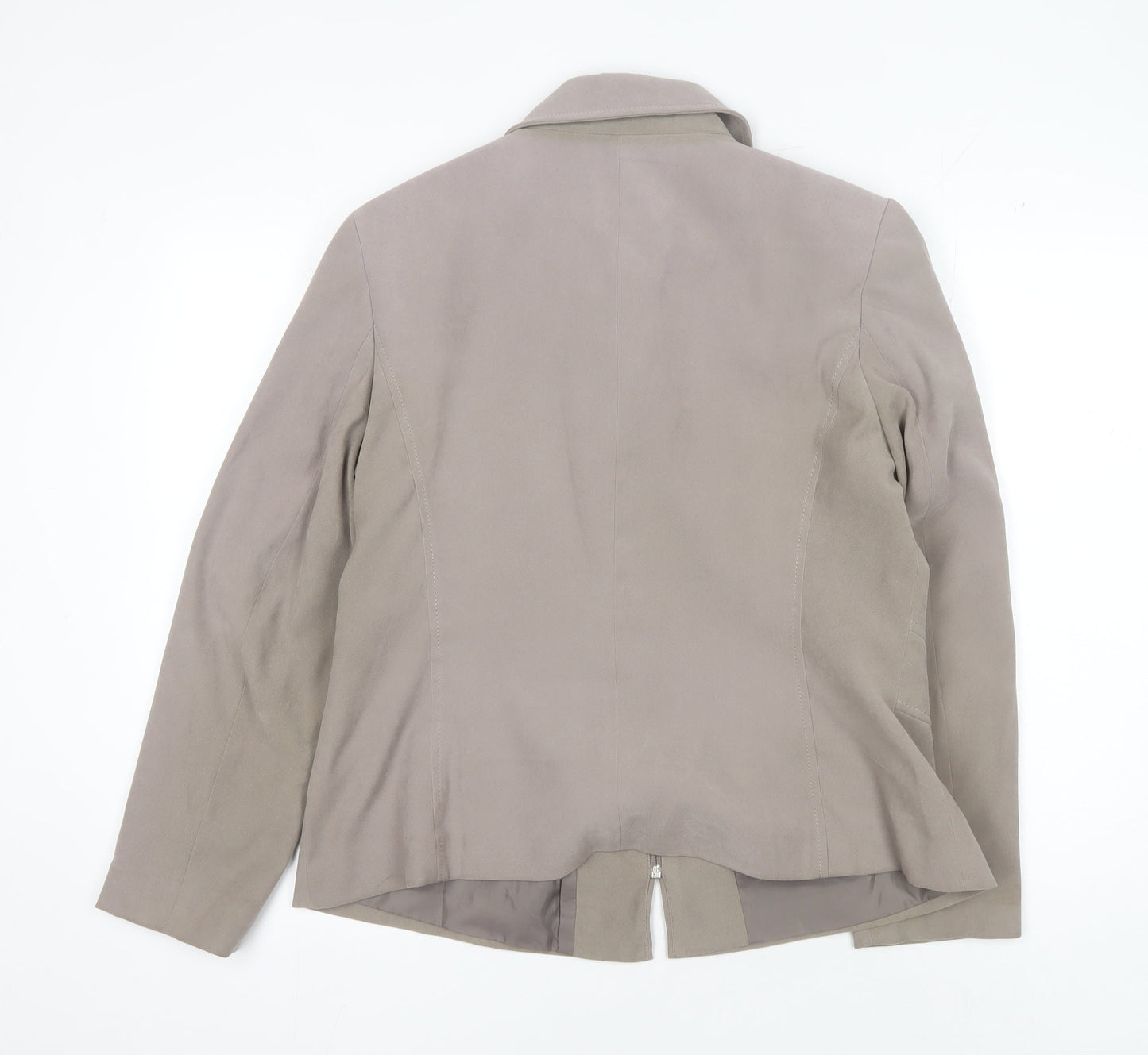 ellie louise Women’s Beige Size 16 Full Zip Jacket