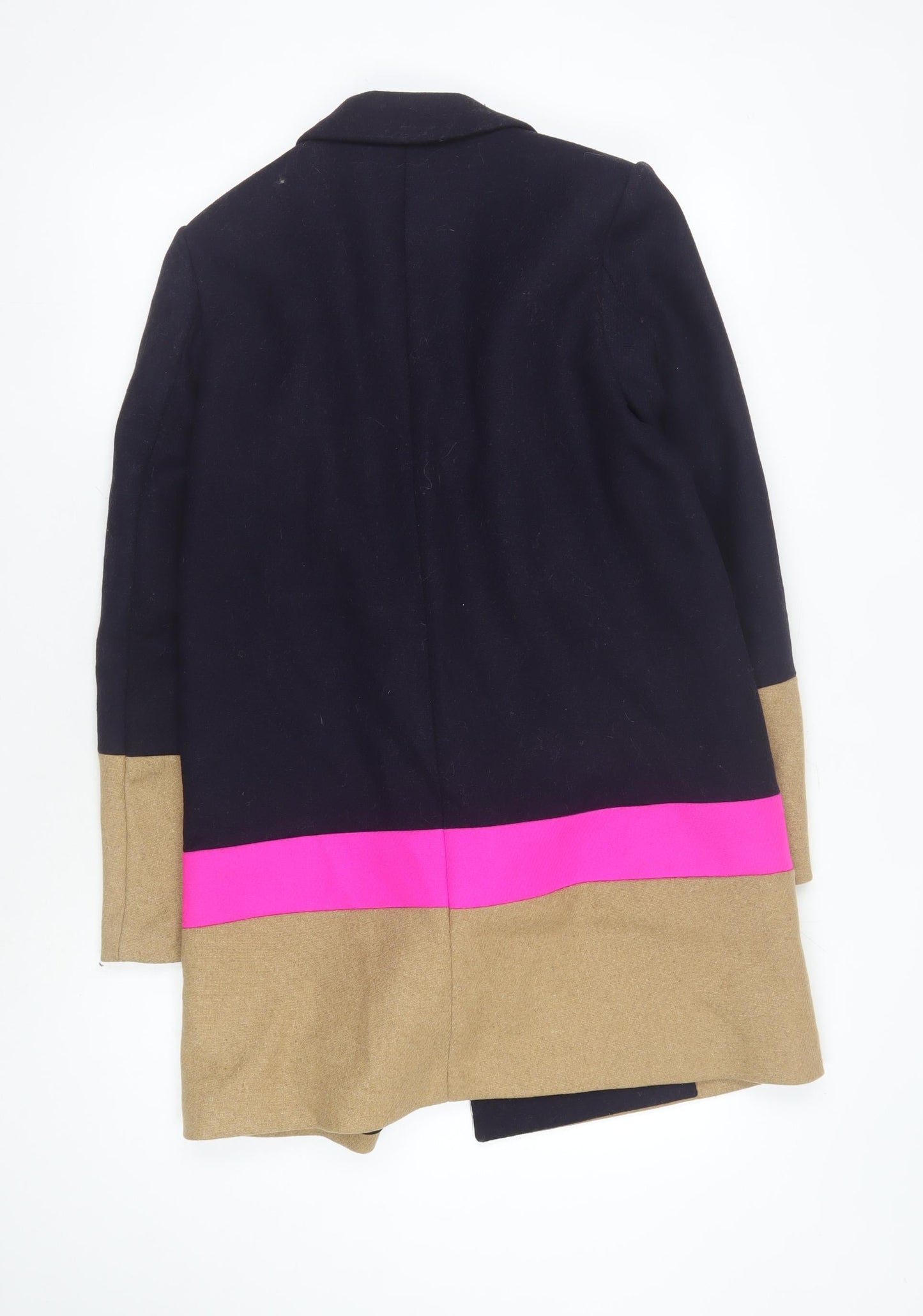 Gap Women's XS Black Pink Beige Wool Jacket