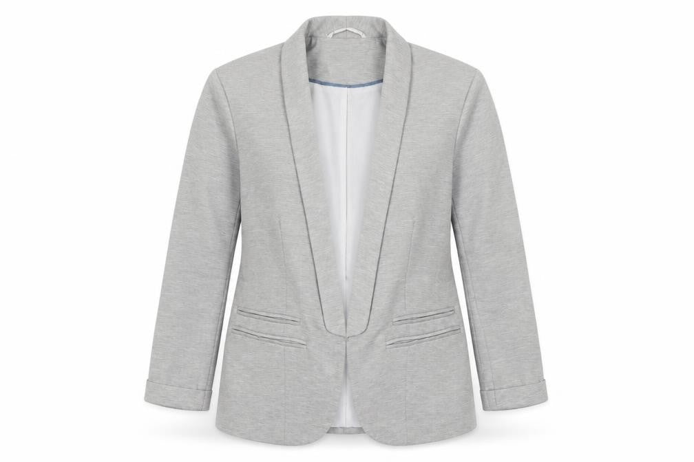 Miss Selfridge Women's Grey Blazer - Size 10