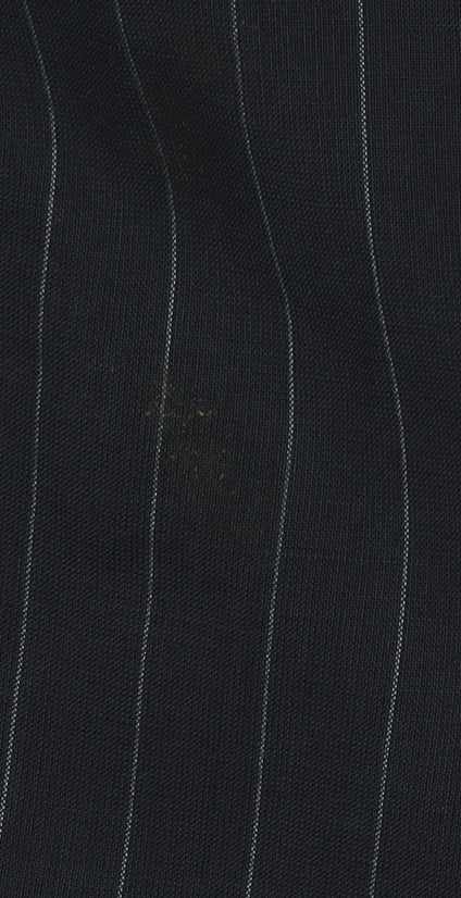 Hugo Boss Men’s Blue Striped Blazer, Size 36, Classic Style