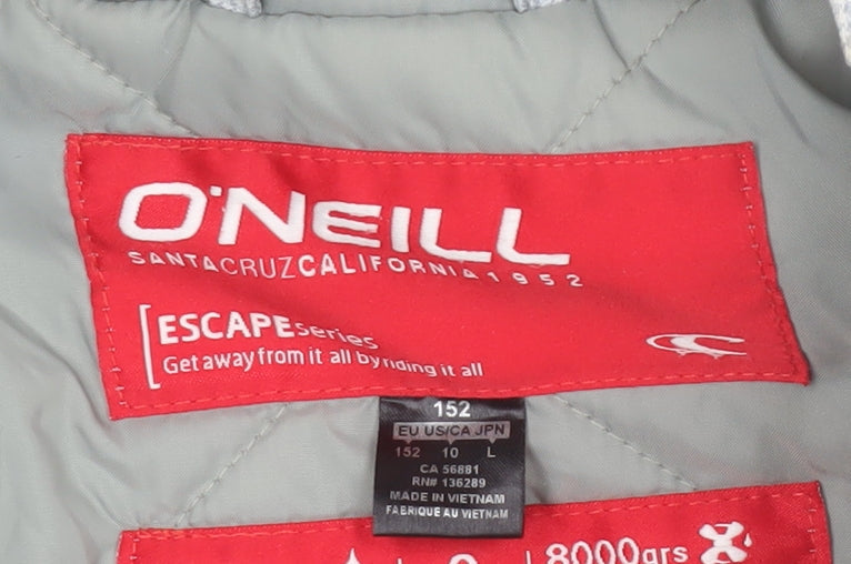 O'Neill Women's Grey Ski Jacket UK 10