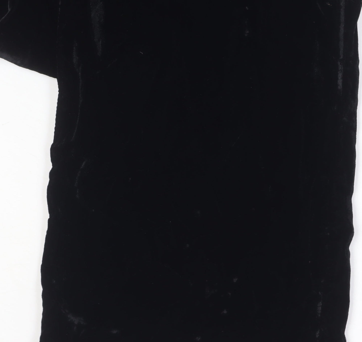 White Stuff Women's Black Velvet Trousers Size 10