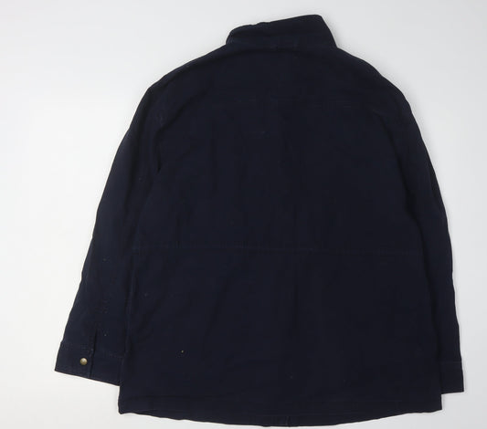 Old Navy Men's Blue Cotton Jacket, Large