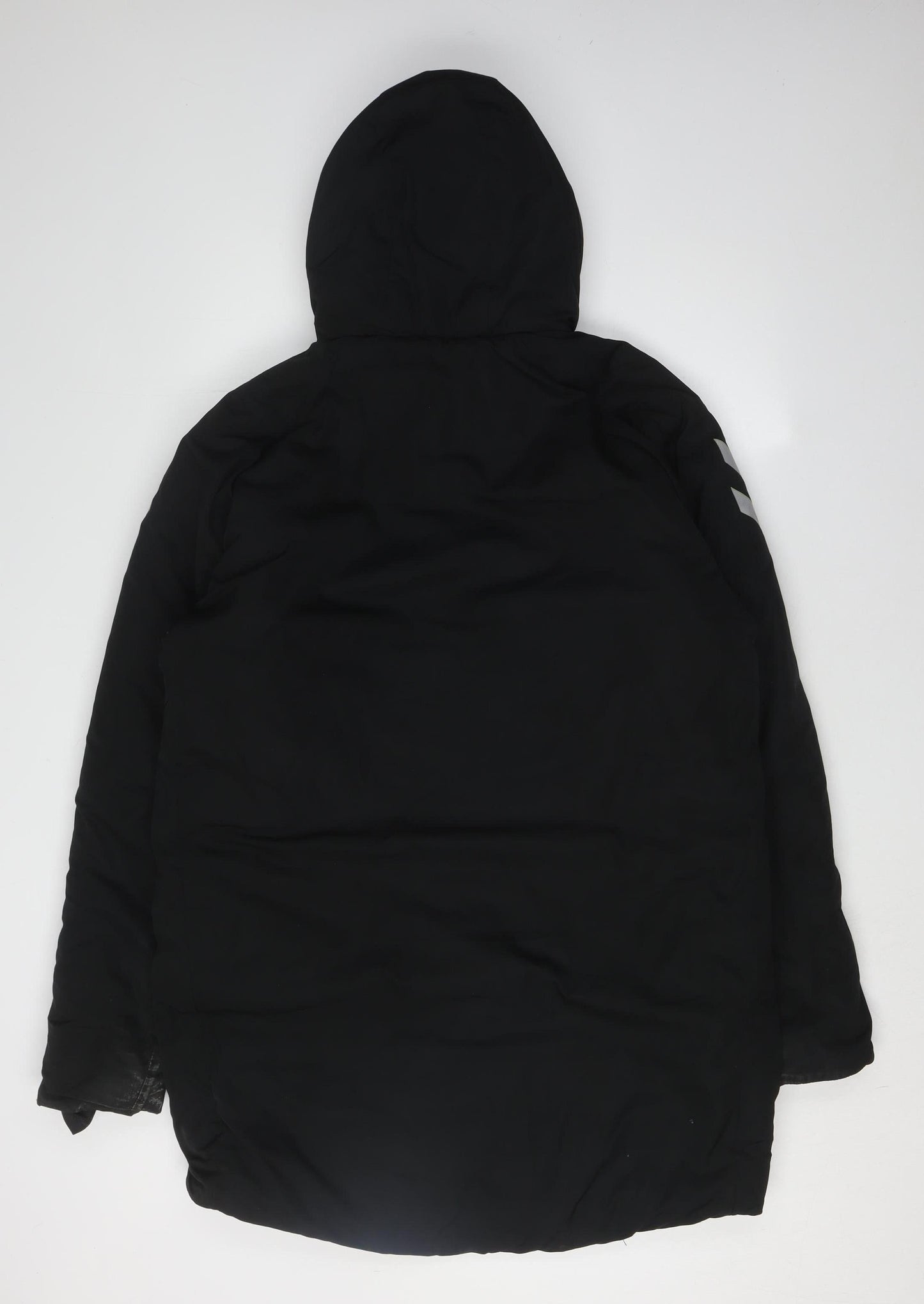 Hummel Men's Black Parka Jacket Medium Football
