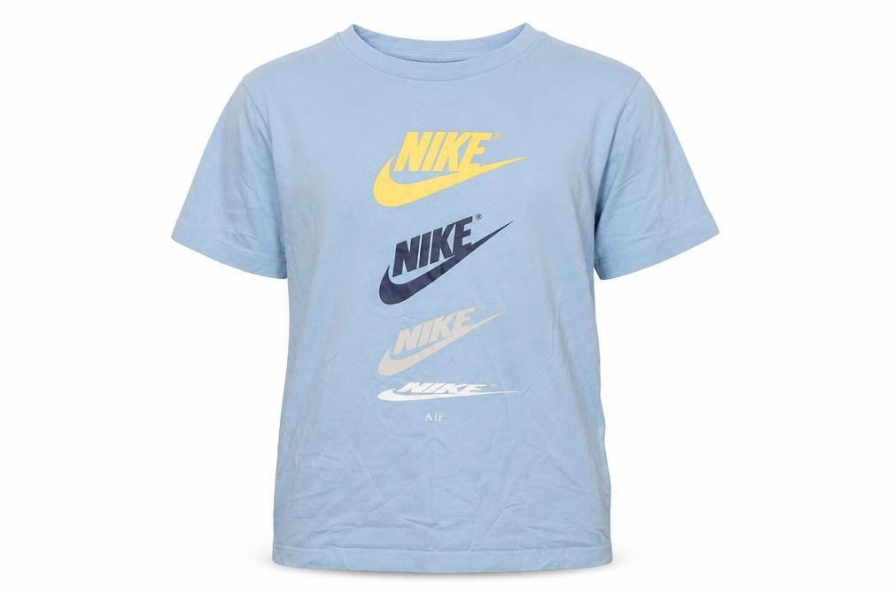 Nike Boys Blue Graphic T-Shirt L Casual Sportswear