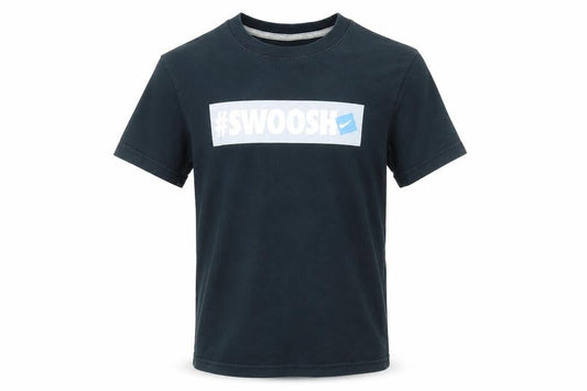Nike Boys Black Graphic Print T-Shirt Size S