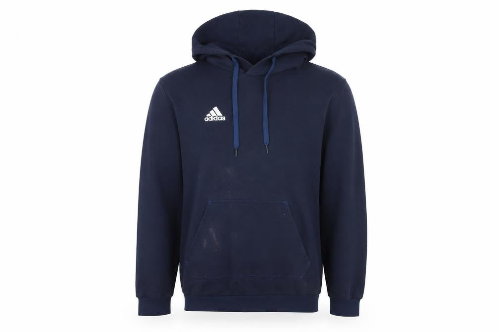 Unisex Adults UK M Regular adidas Blue Pullover Hoodie
