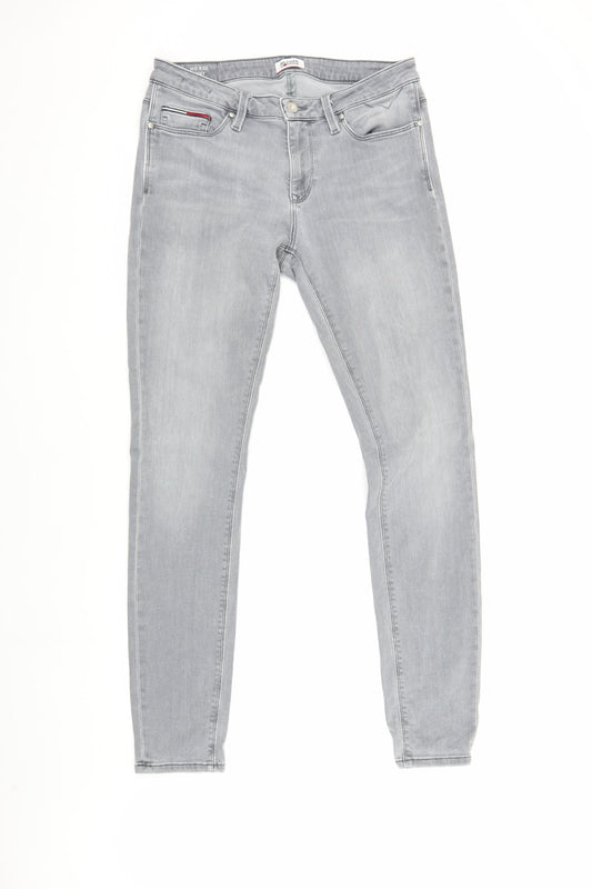 Hilfiger Women's Grey Skinny Jeans Size 30 Mid Rise