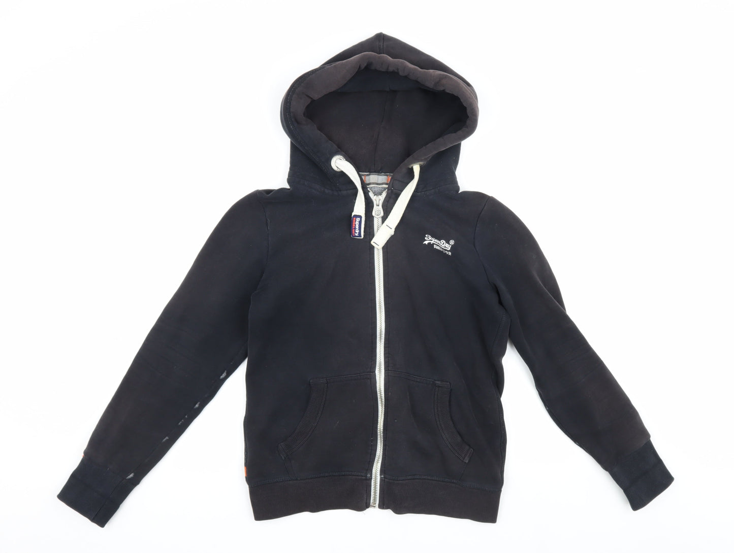 Superdry Men's Black Hooded Jacket M