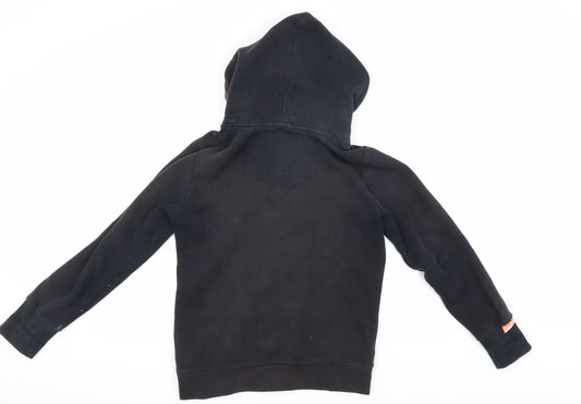 Superdry Men's Black Hooded Jacket M