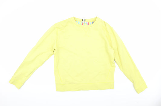 Joules Women's Yellow Pullover Sweatshirt Size 10