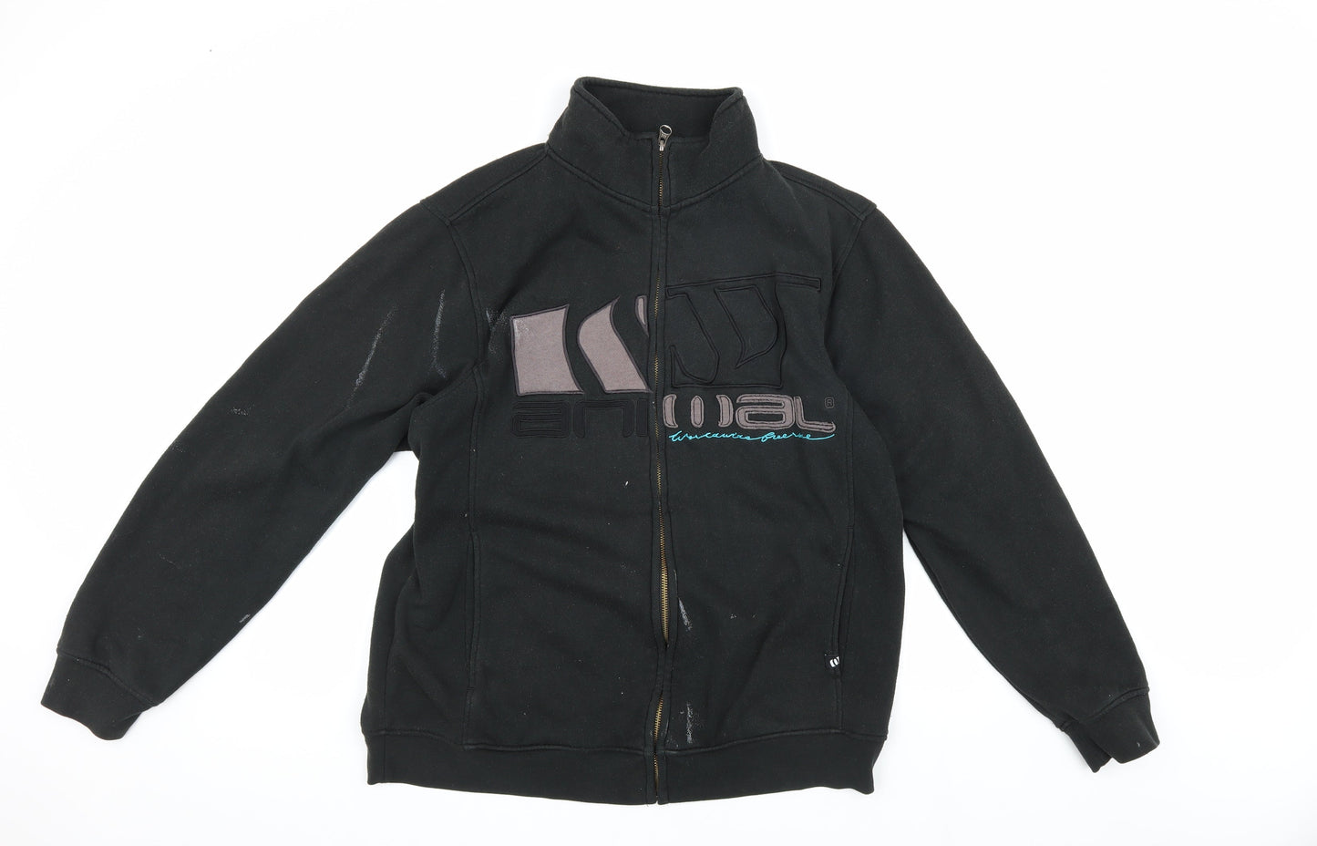 Animal Men's Black L Jacket Full Zip Regular Fit