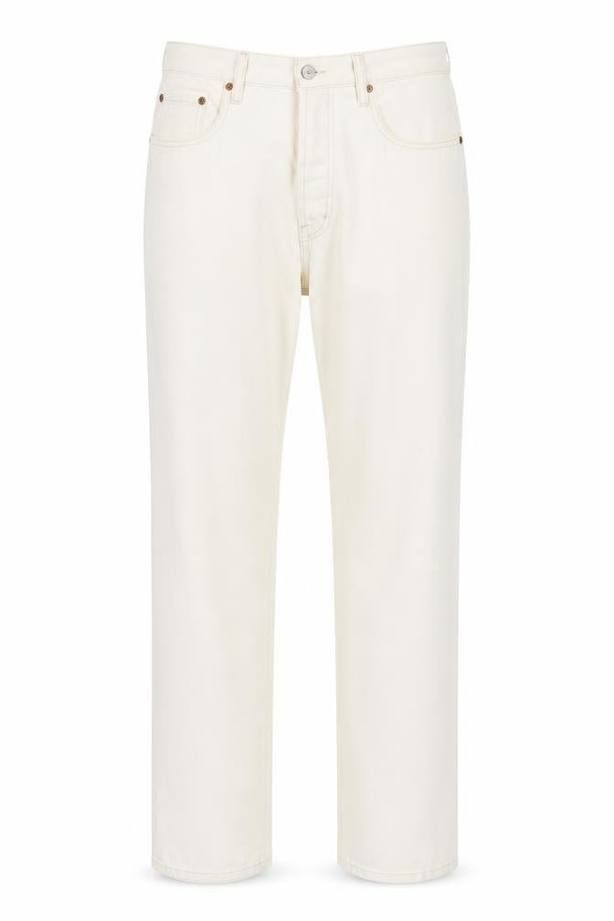 Firetrap Women's White Straight Leg Jeans, Size L