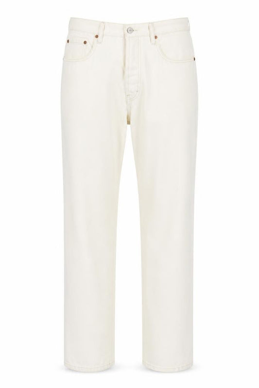 Firetrap Women's White Straight Leg Jeans, Size L