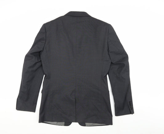 Next Men's Grey Regular Fit Blazer Jacket 38R