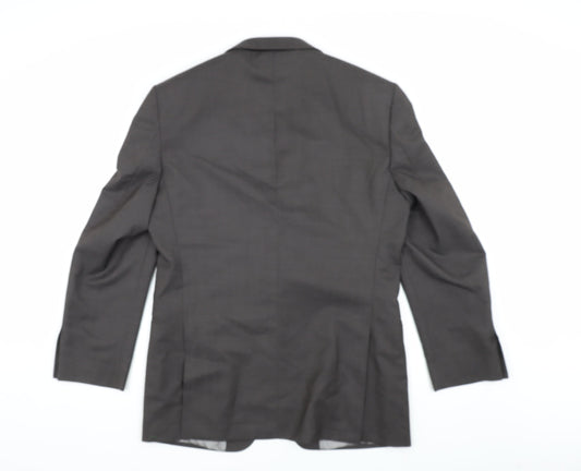 Marks and Spencer Men's Grey Suit Jacket 40R