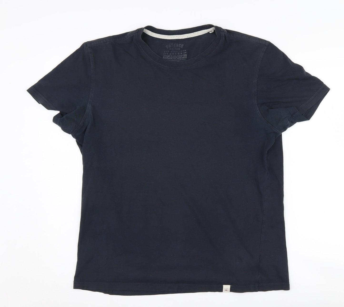 FatFace Men's Black M Crew Neck Cotton T-Shirt