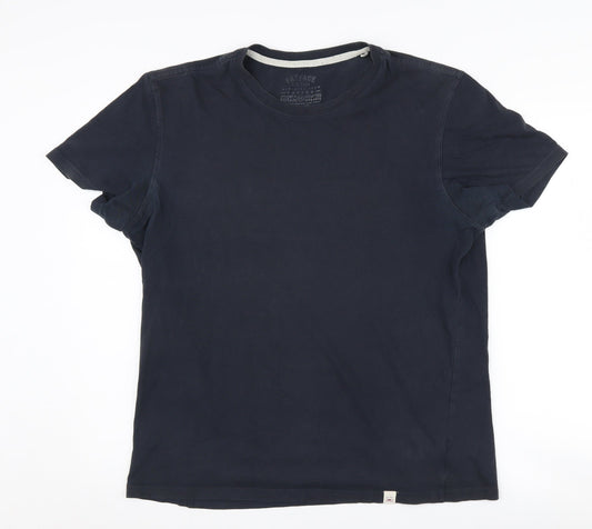 FatFace Men's Black M Crew Neck Cotton T-Shirt