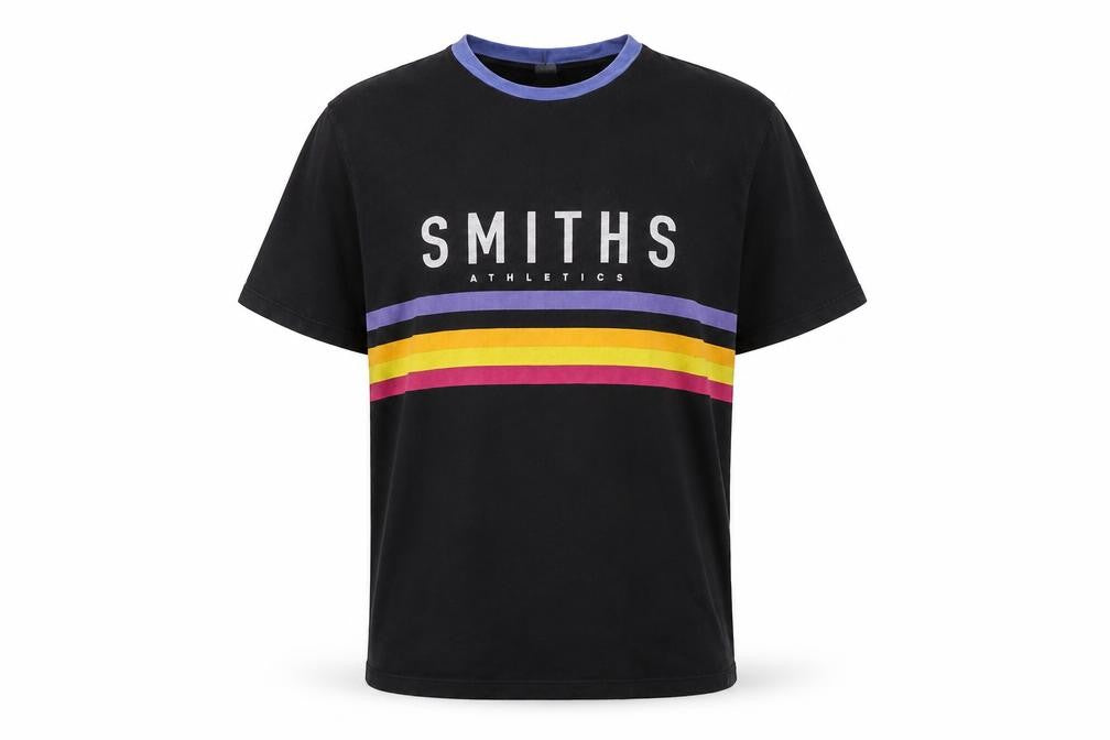 ASOS Men's Black Large Athletic Colourblock T-Shirt