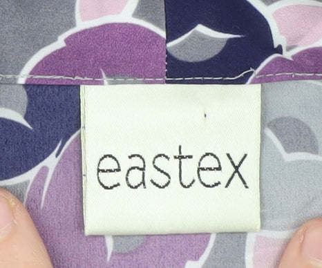 Eastex Women's Multicoloured Floral Blouse Size 12
