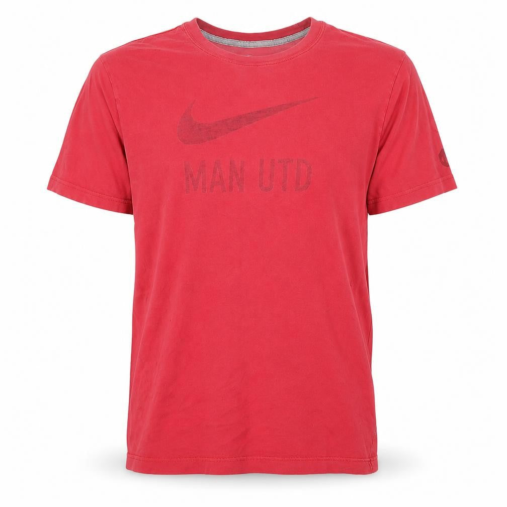 Mens UK Size L Nike Red  Cotton T-Shirt