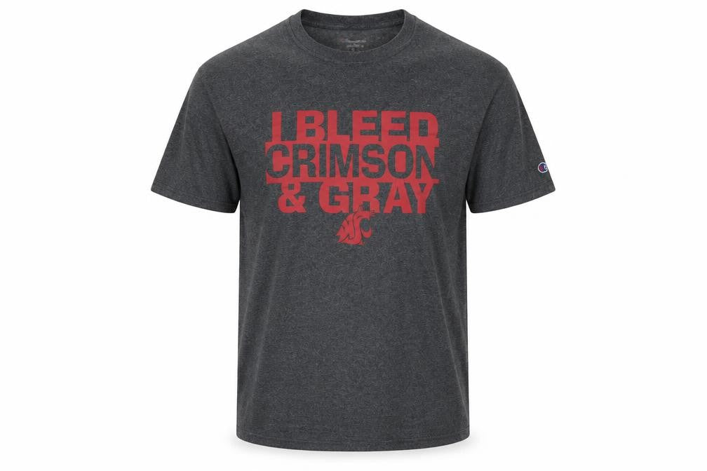 Mens UK Size L Champion Grey  Cotton Blend T-Shirt