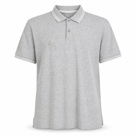 Hugo Boss Men's Grey XL Cotton Polo - Casual Style