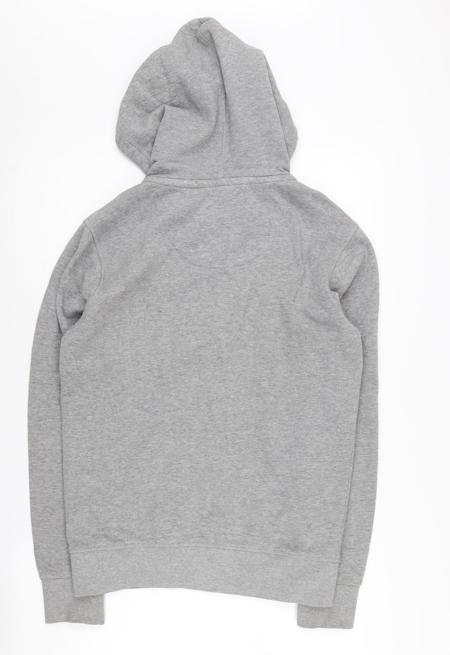 Jack & Jones Men's Grey Full Zip Hoodie S