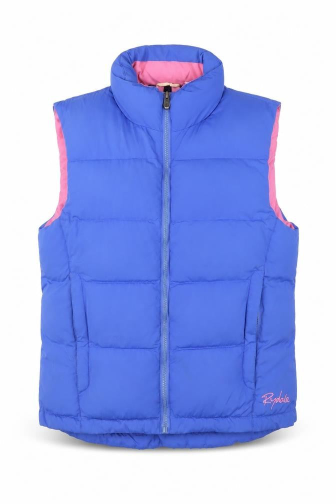 Rydale Women's Blue Puffer Waistcoat - Size S
