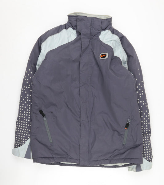 Nike Women's Grey XL Sports Jacket, Winter Casual Coat