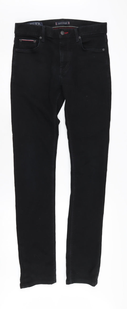 Tommy Hilfiger Men's Black Slim Jeans Size 30