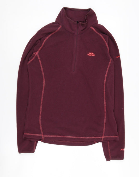 Trespass Women's Red Fleece Sweatshirt M