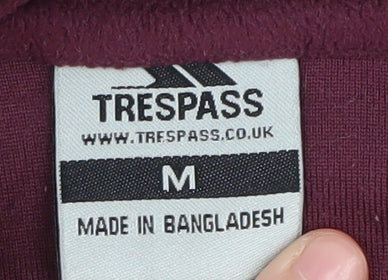 Trespass Women's Red Fleece Sweatshirt M