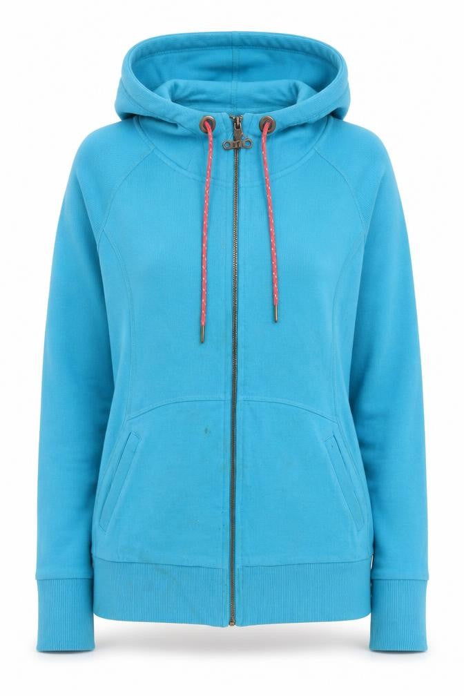 Womens UK 12 Regular Berghaus Blue Full Zip Hoodie
