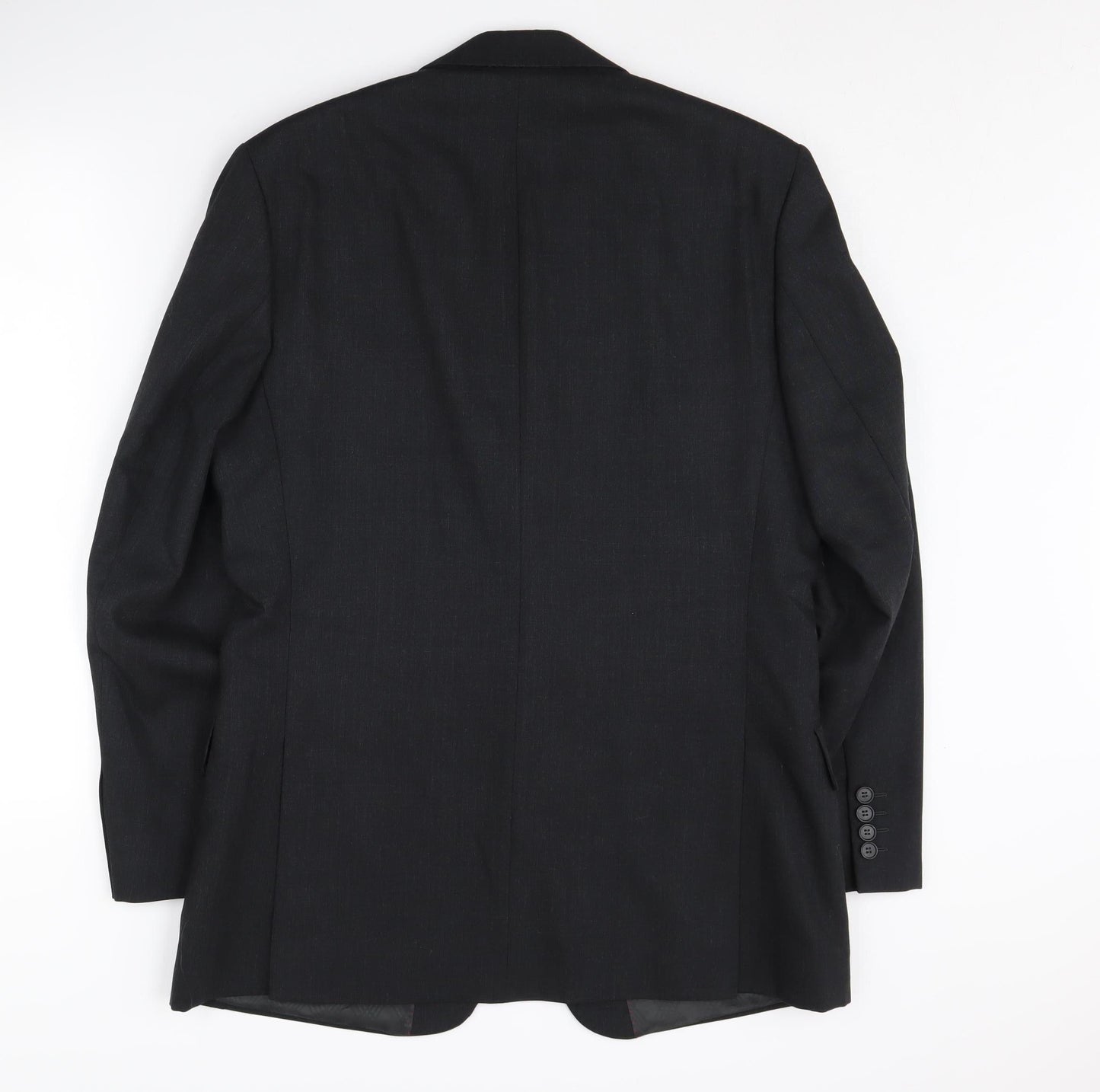 Jeff Banks Men's Black Wool Blazer 40 Regular Travel