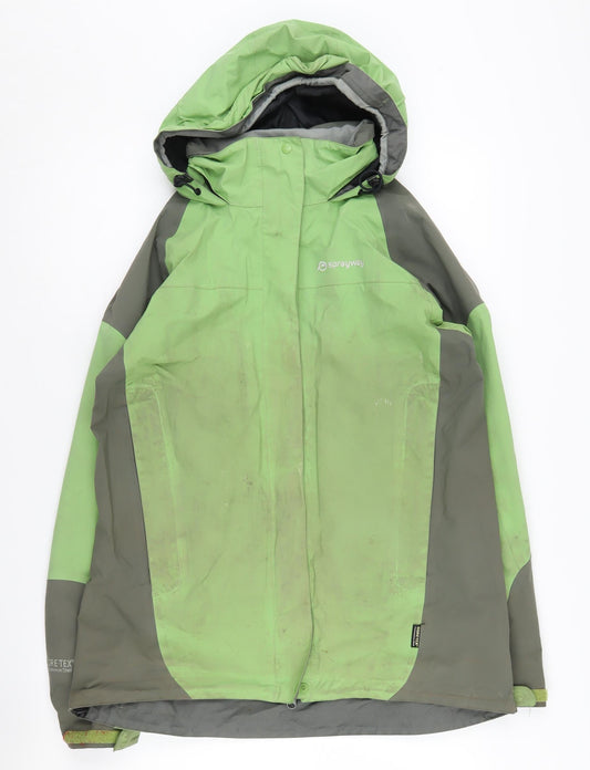 Sprayway Women's Green Ski Jacket Size 12