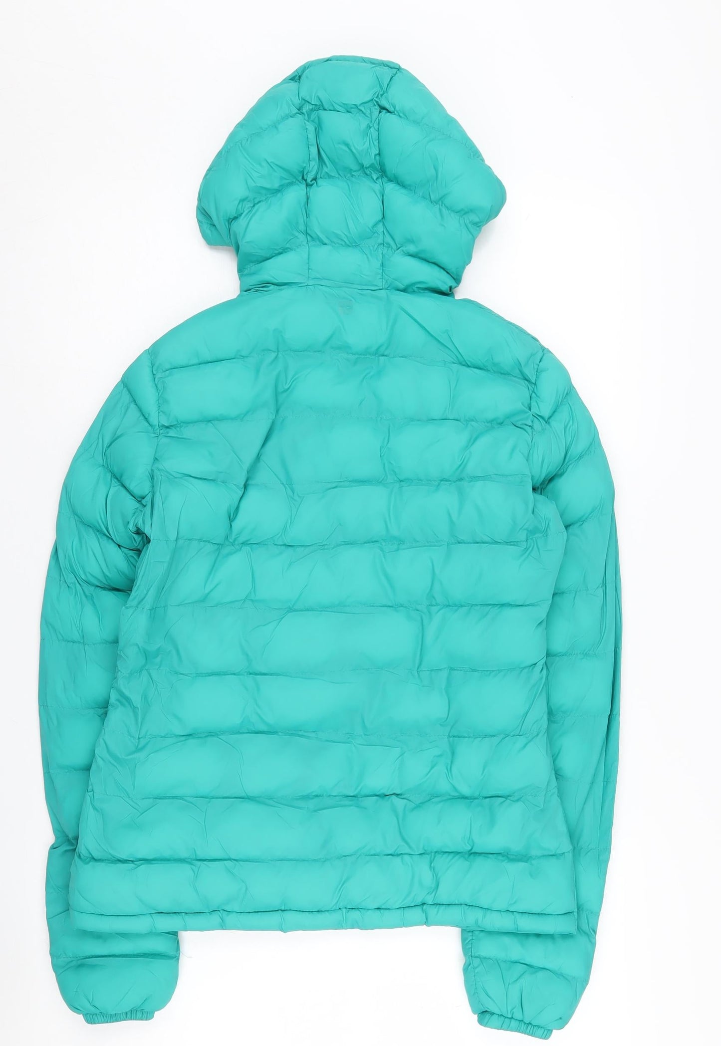 Mountain Warehouse Women's Green Puffer Jacket, Size 6, Winter