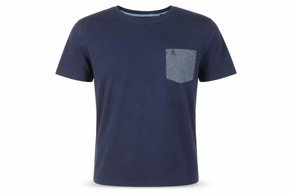 Penguin Men’s Blue Crew Neck T-Shirt Large
