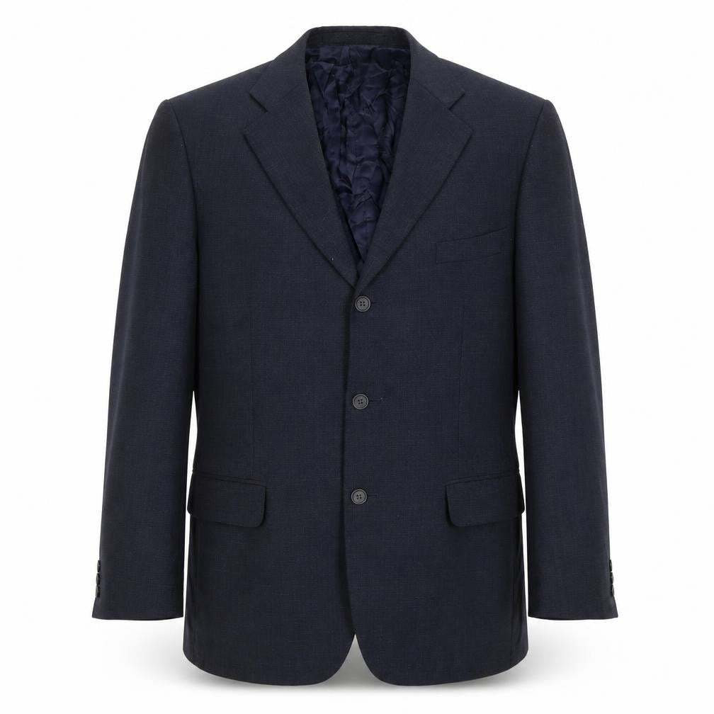 Marks and Spencer Men's Navy Blazer, Size 40R Wool