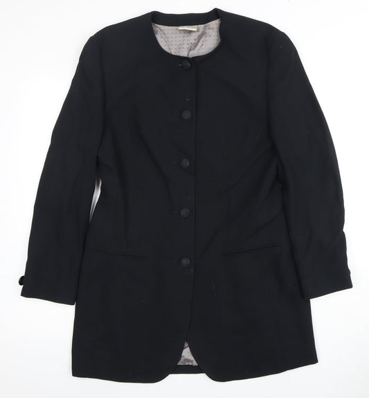 Alexon Black Women's Blazer, Size 10, Five-Button