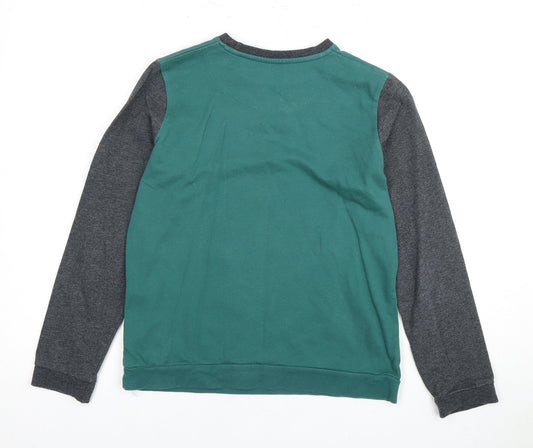 Marks and Spencer Boys Green Harry Potter Pullover Hoodie 12-13 Years
