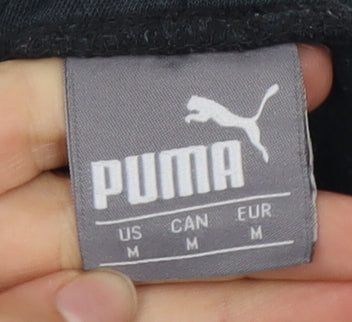 Puma Men's Black Jogger Trousers - M, Regular Fit