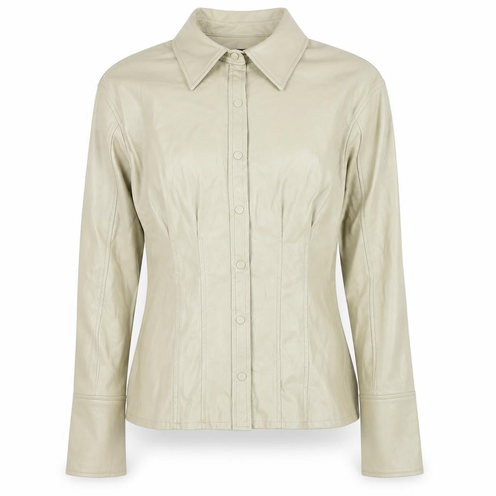 Zara Women's Beige Jacket, Size S, Button Up