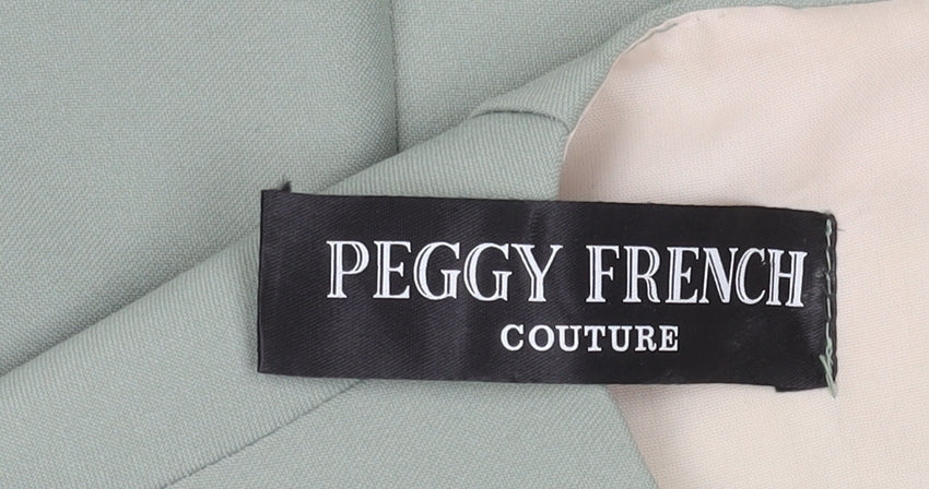 Peggy French Couture Green Women's Dress Size 18