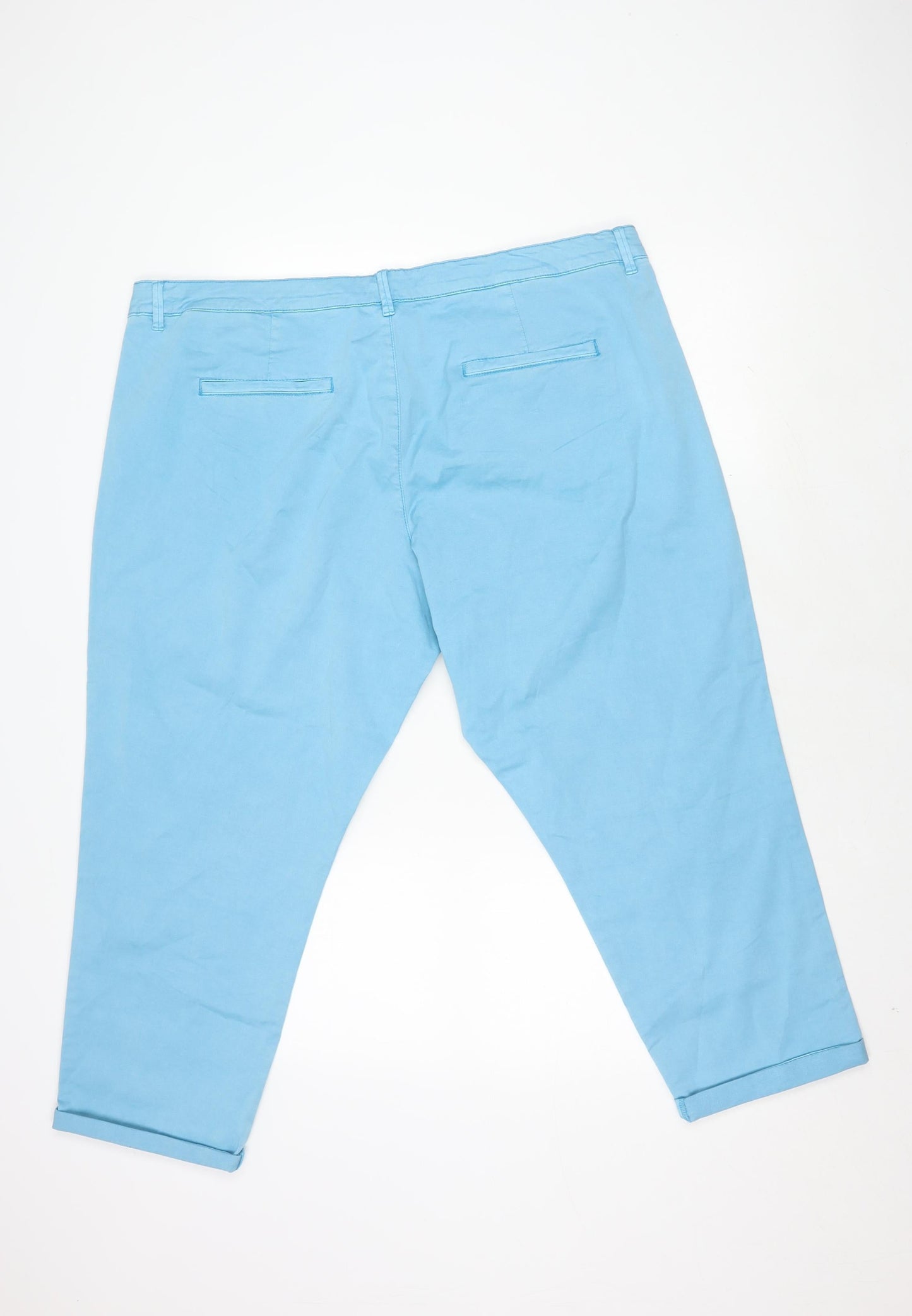 Mantaray Women's Blue Size 20 Trousers