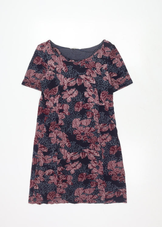 White Stuff Women's Multicoloured Shift Dress, Size 10