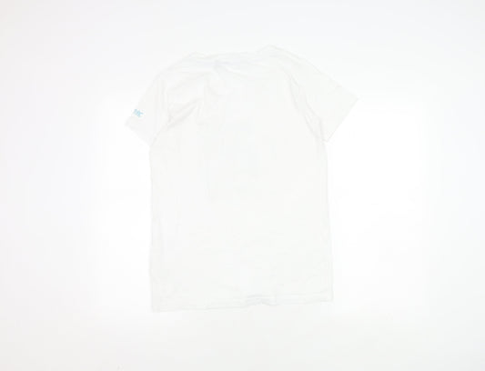 Regatta Women's White Cotton T-Shirt, UK 12, Casual Wear