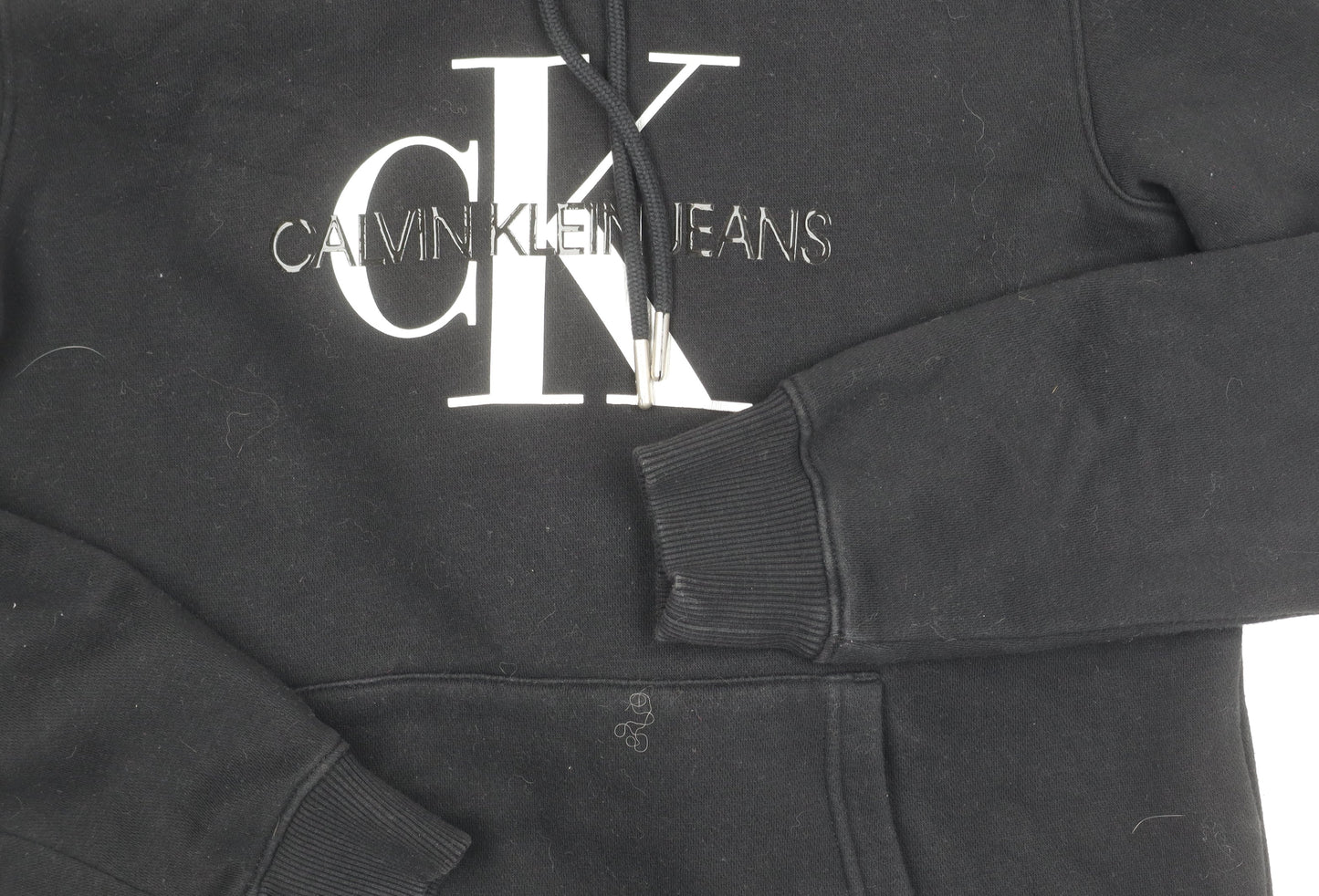 Calvin Klein Women's Black Logo Hoodie XS