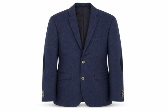 Mens 40 Chest Regular JACK & JONES Blue Two-Button Blazer